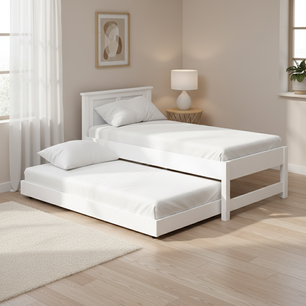 Taylor Bed Frame Single White