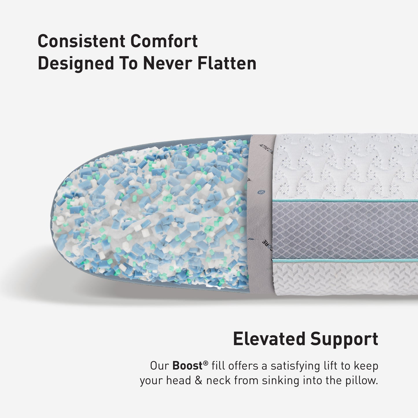 Bedgear Gemini Performance Pillow