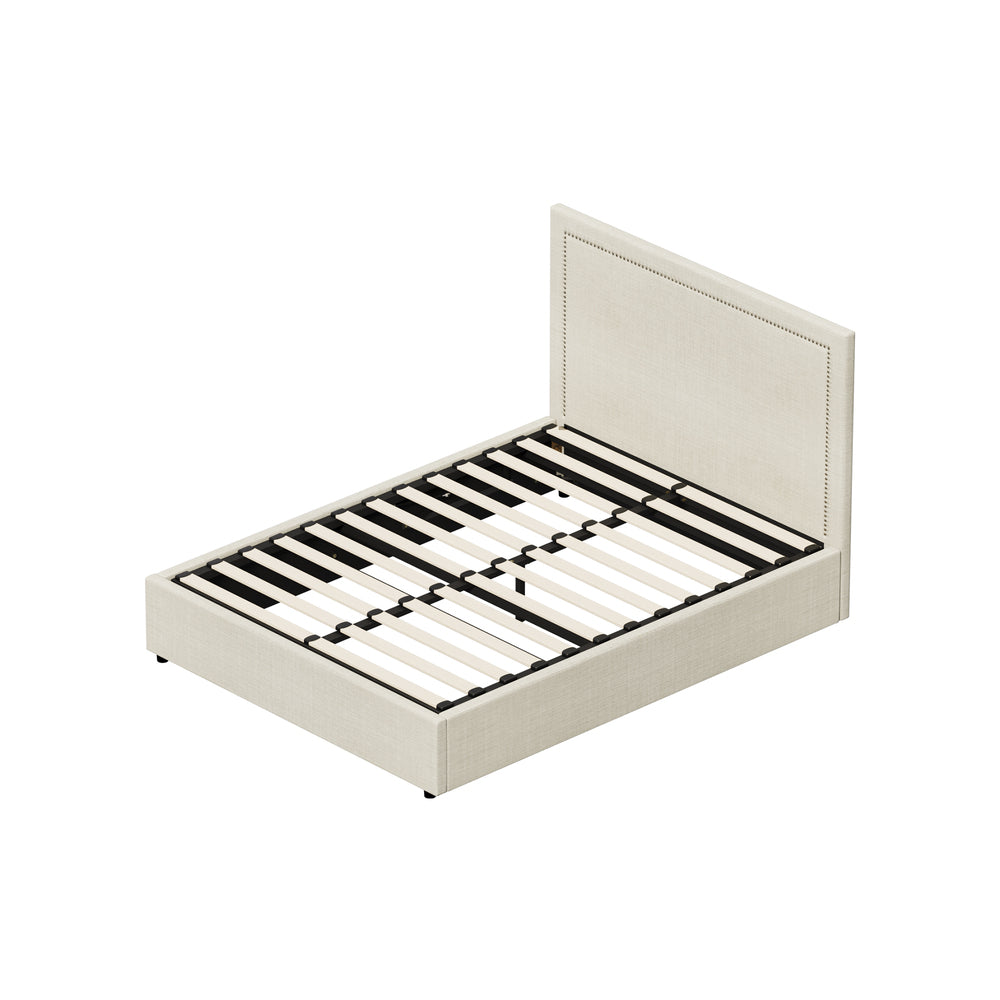 Mireille Gas Lift Storage Bed Frame - Double