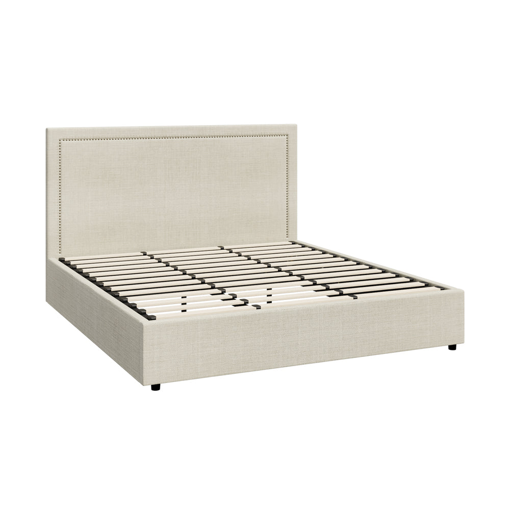Mireille Gas Lift Storage Bed Frame - King