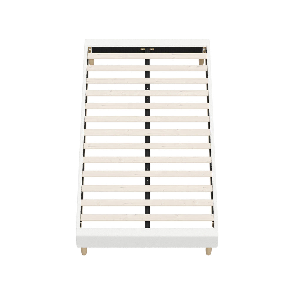 Siena Boucle Bed Base - King Single