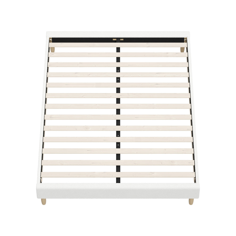 Siena Boucle Bed Base - Queen
