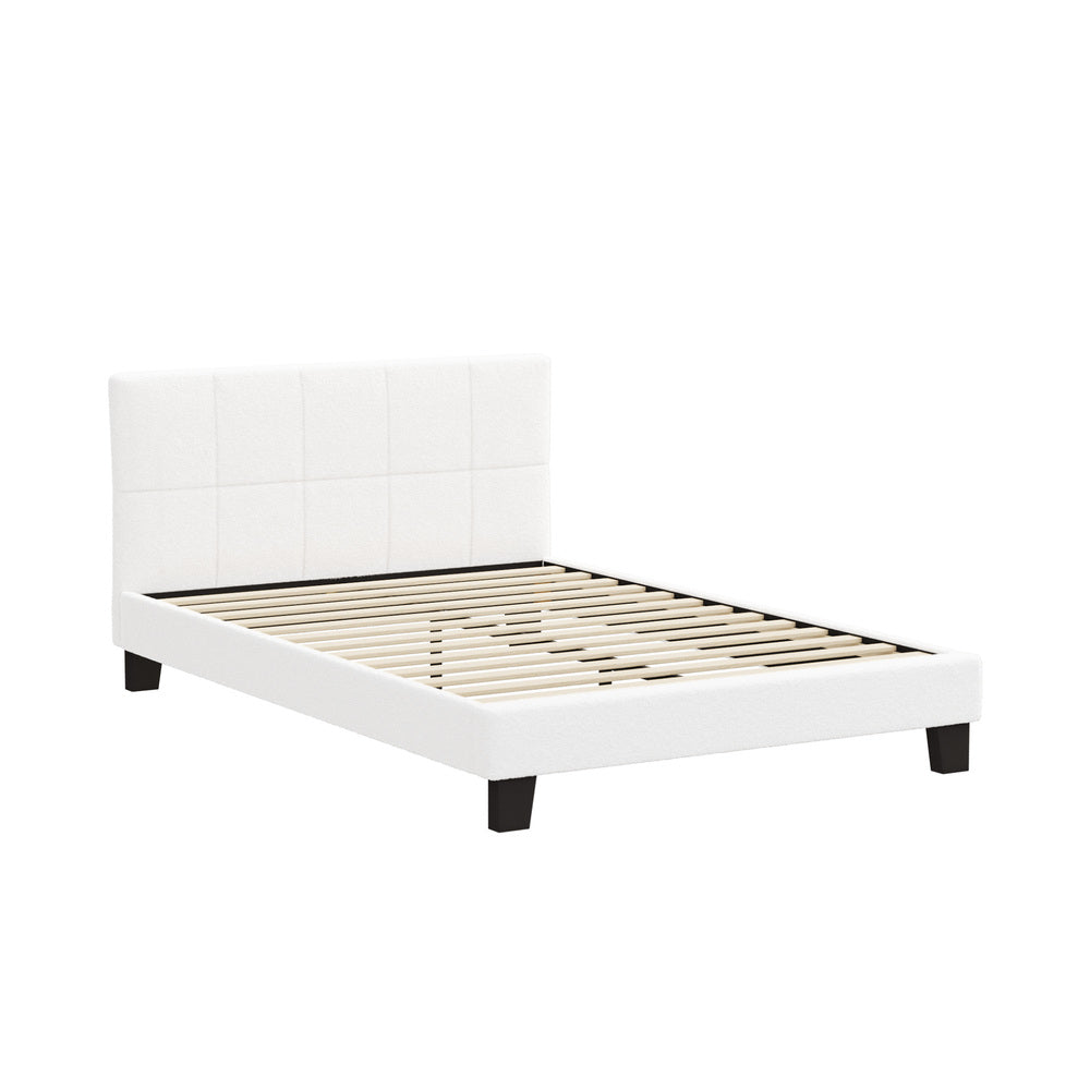 Aurelia Boucle Bed Frame - Double