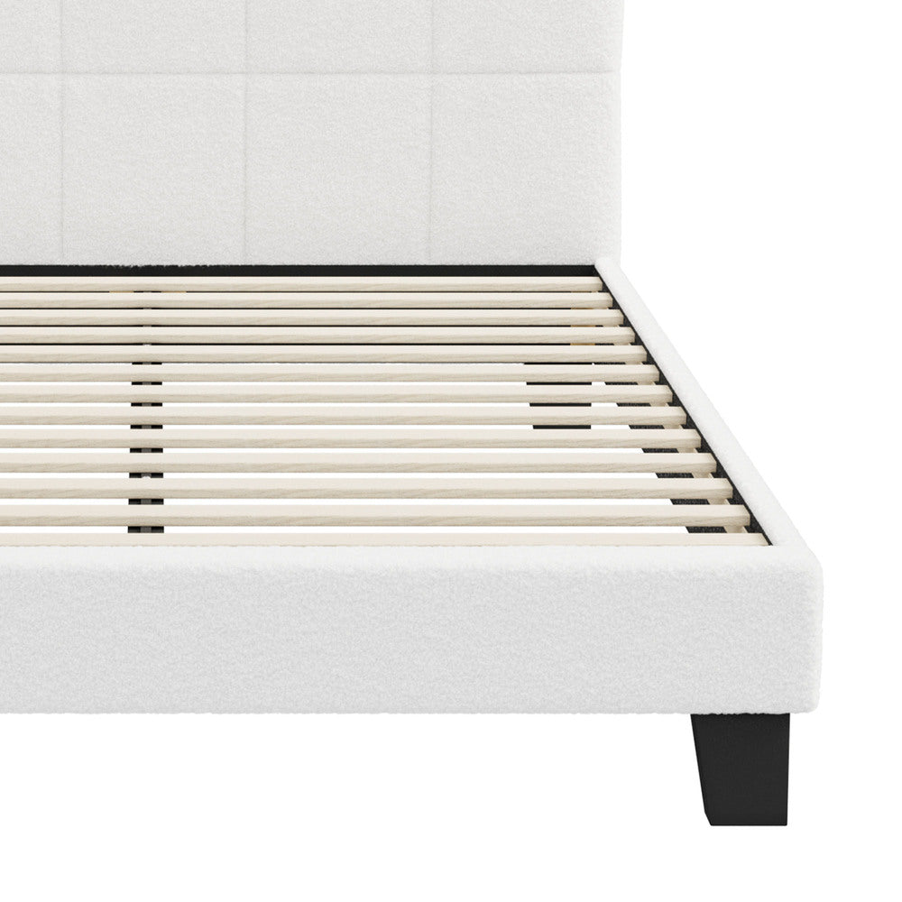 Aurelia Boucle Bed Frame - Double