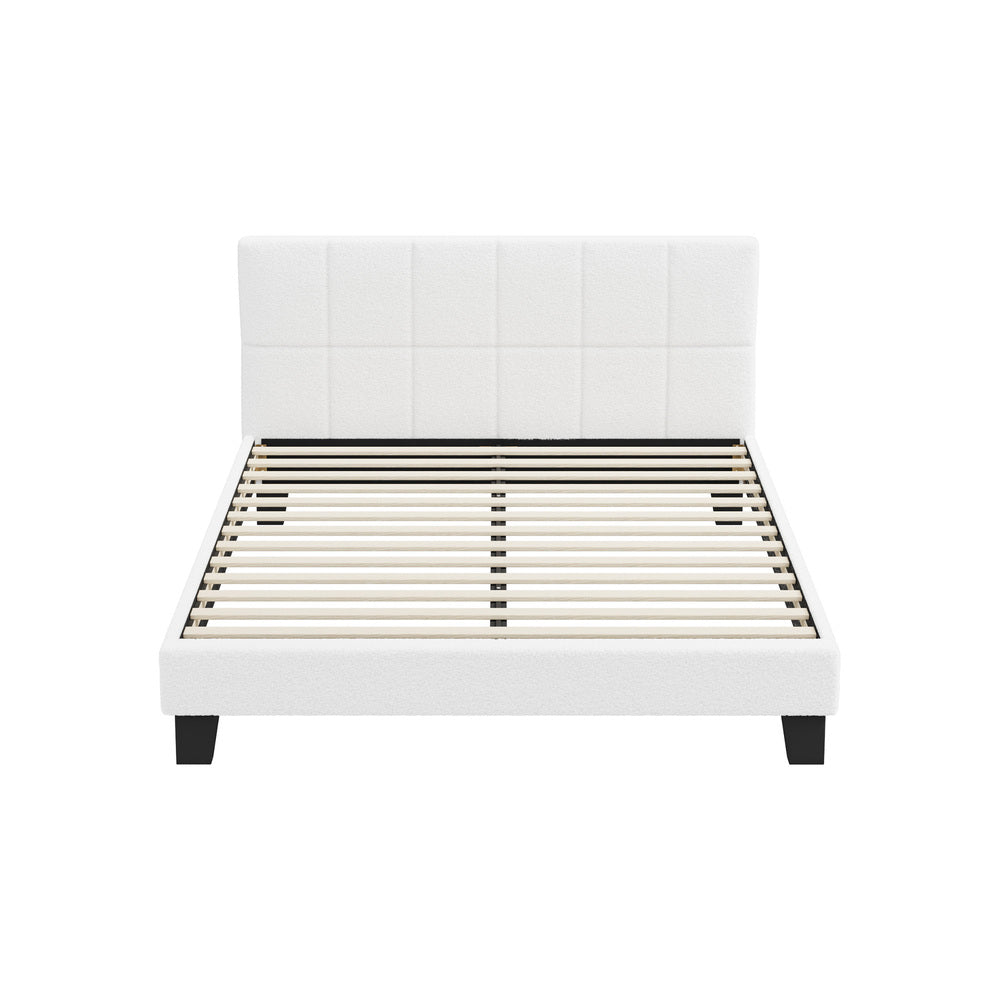Aurelia Boucle Bed Frame - Queen