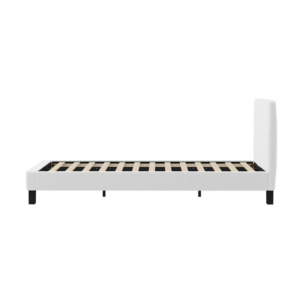 Aurelia Boucle Bed Frame - Single