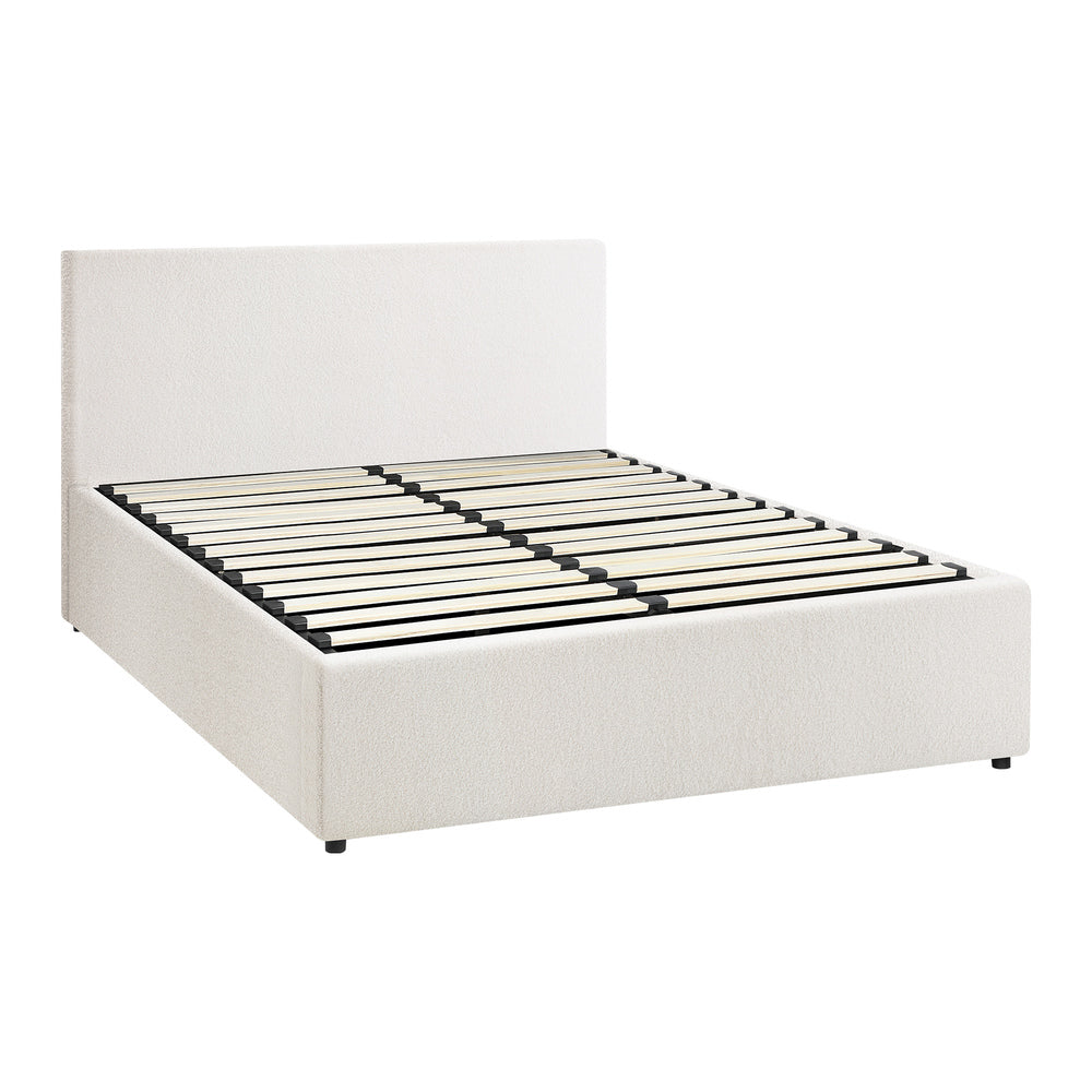 Astana Boucle Gas Lift Storage Bed - Double