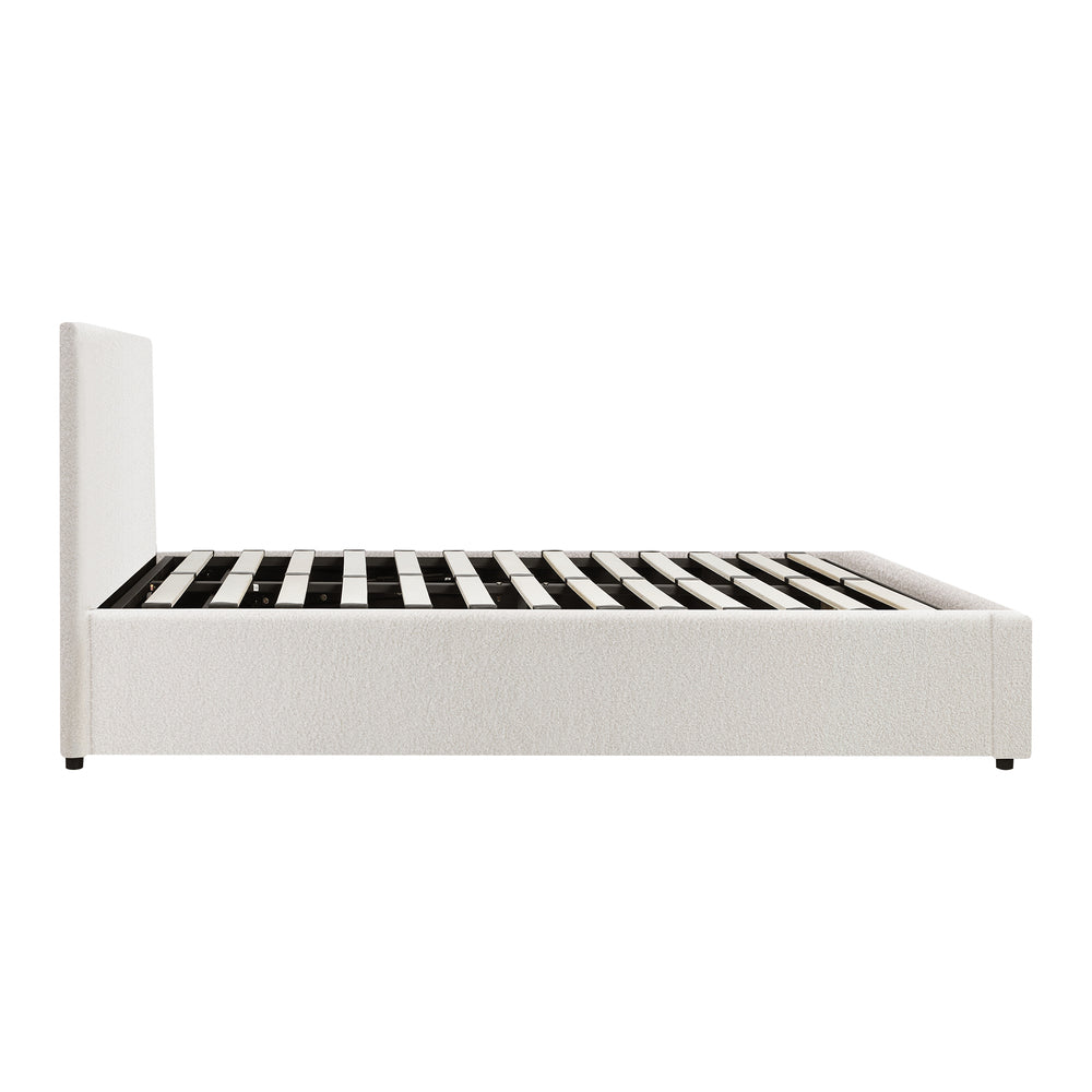 Astana Boucle Gas Lift Storage Bed - Double