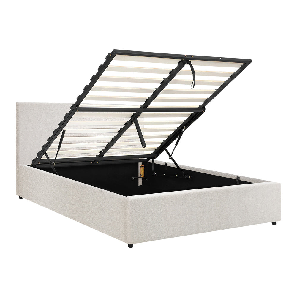 Astana Boucle Gas Lift Storage Bed - Double