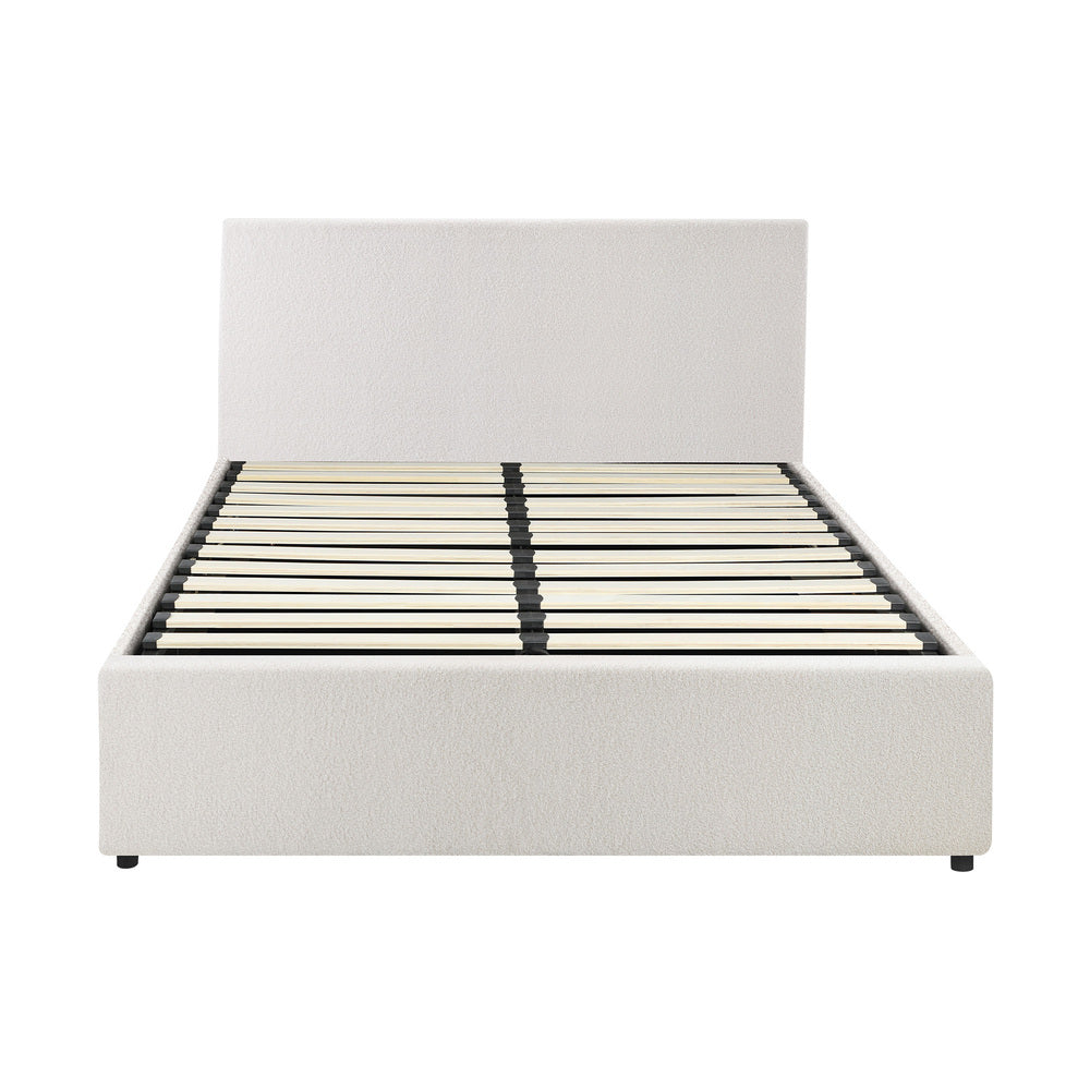 Astana Boucle Gas Lift Storage Bed - Double