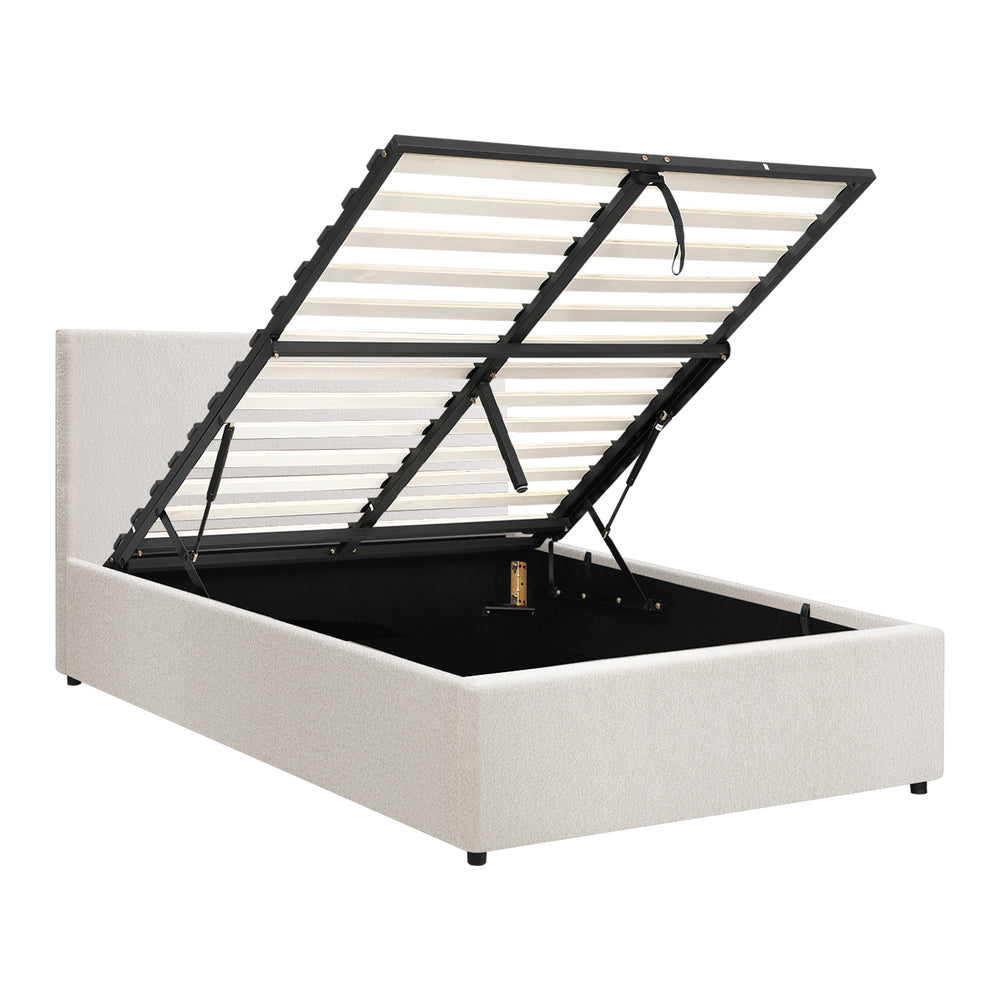 Astana Boucle Gas Lift Storage Bed - Single