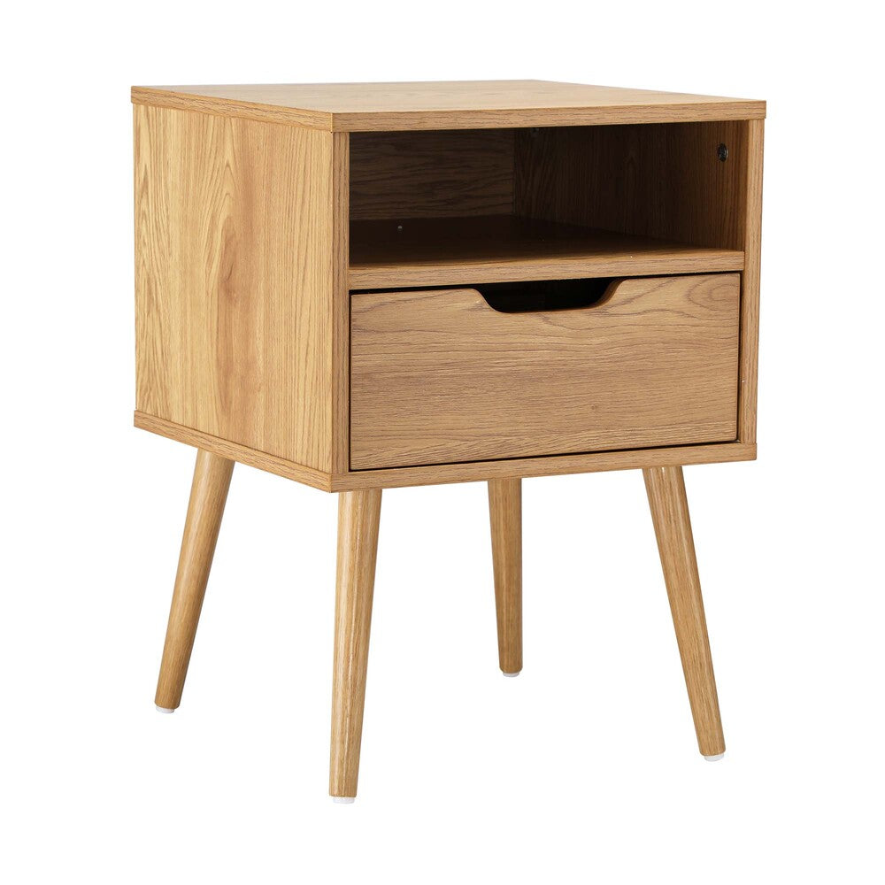 Aldan 1 Drawer Bedside Table