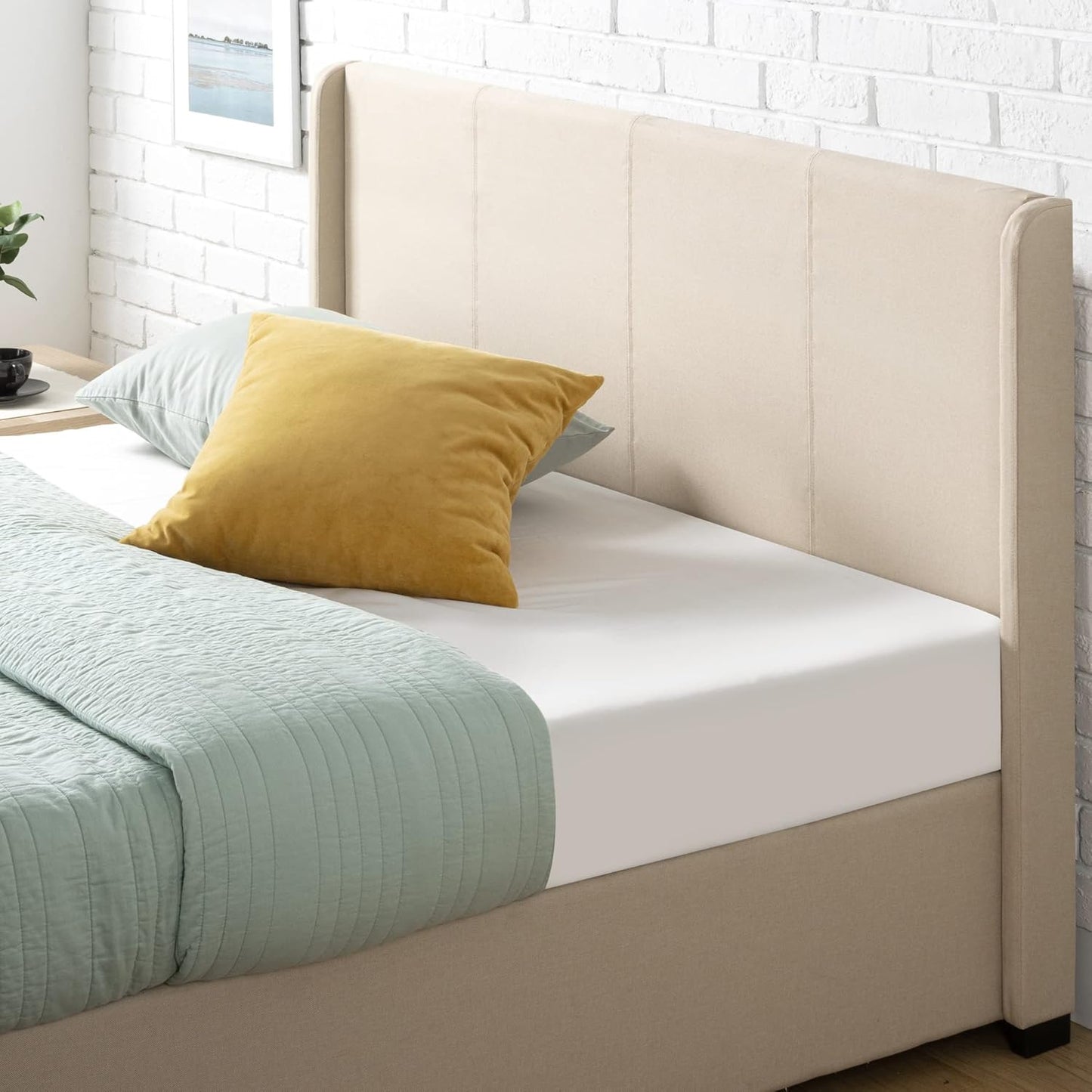 Essentials Gas Lift Queen Bed Frame