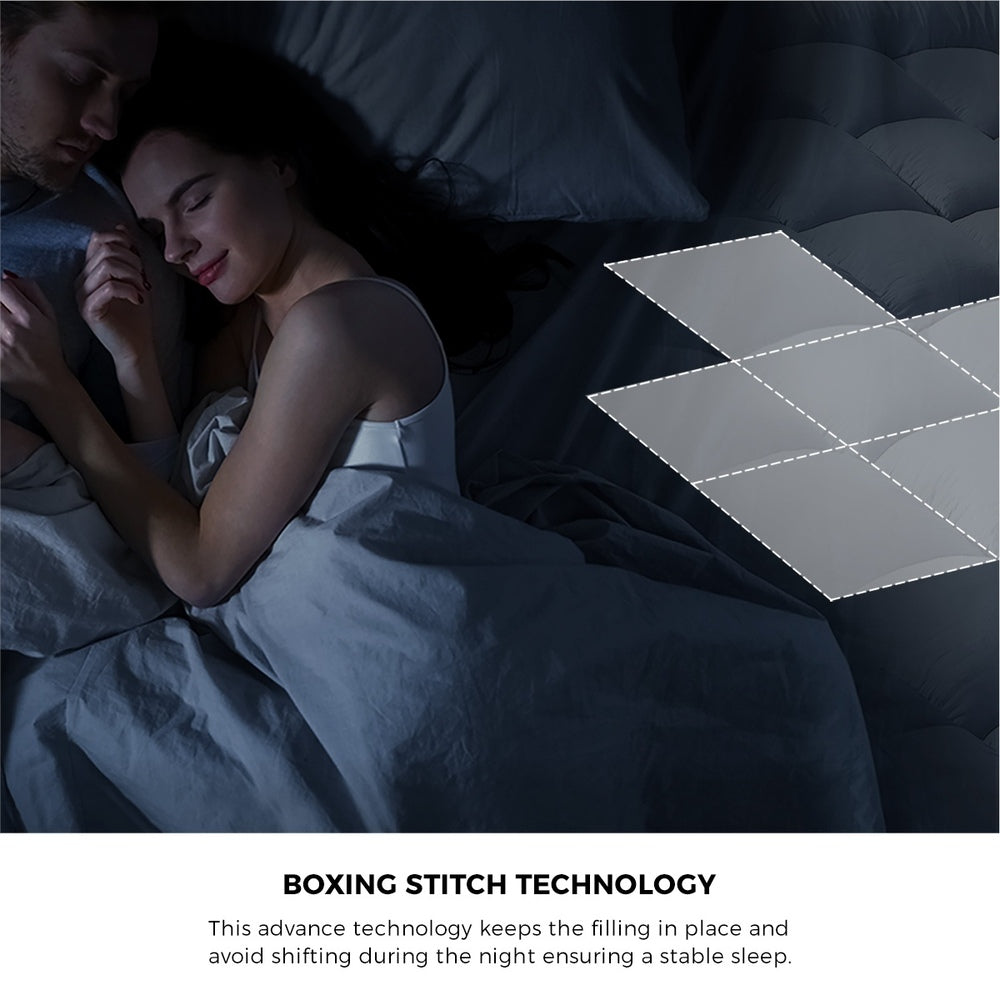 Isidore 750GSM Bamboo Quilt White