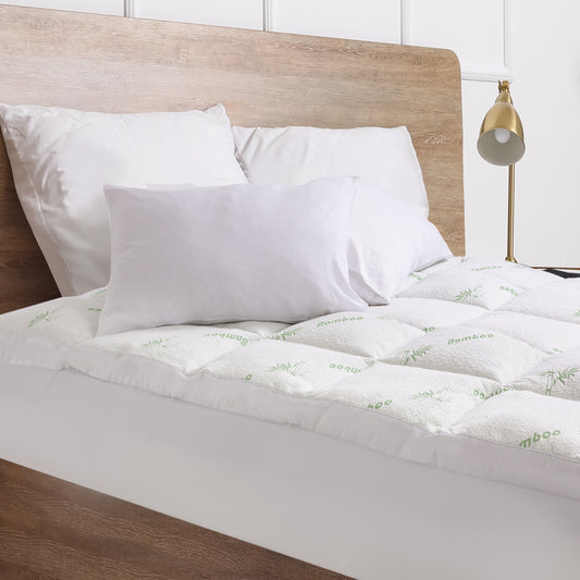 Royal Comfort Luxury 1000GSM Bamboo Mattress Topper