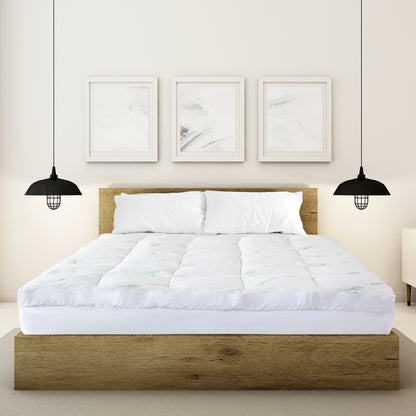 Royal Comfort Luxury 1000GSM Bamboo Mattress Topper