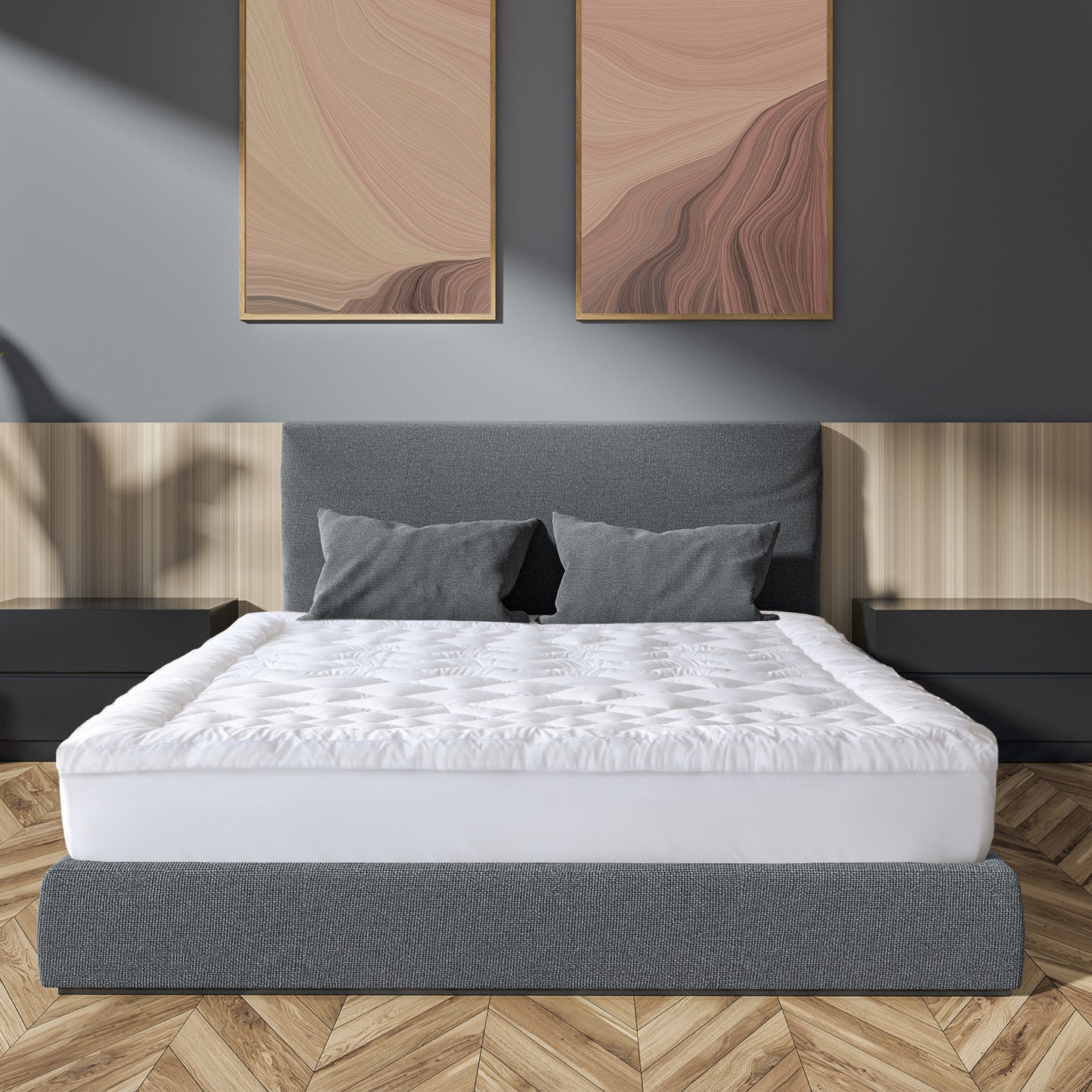 Deluxe 1200GSM Mattress Topper