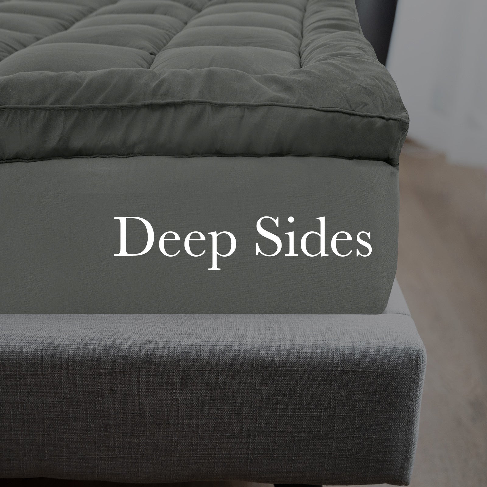 Bamboo & Charcoal Mattress Topper