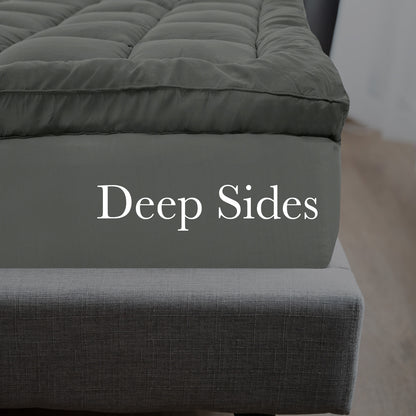 Bamboo & Charcoal Mattress Topper