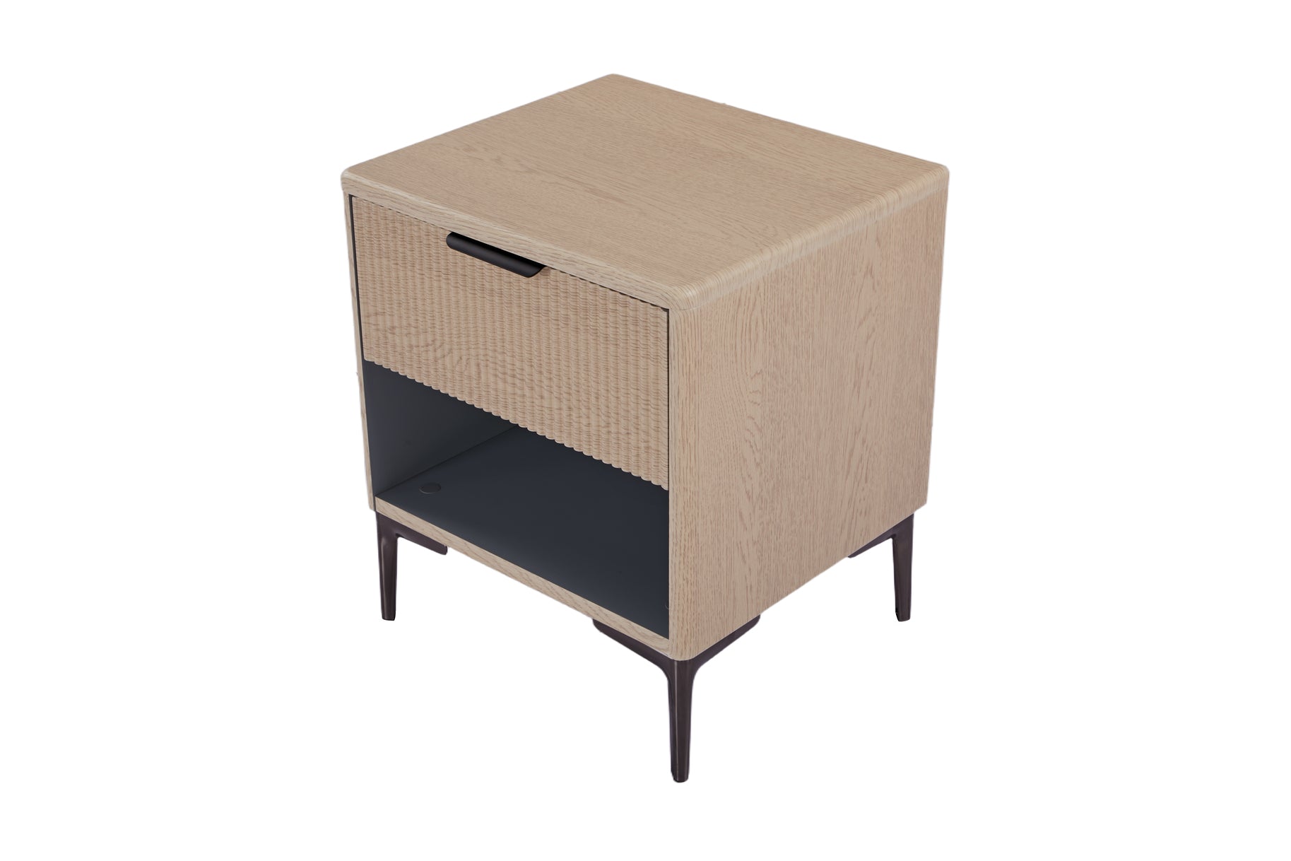 Rhodes Bedside 1 Drawer Oak