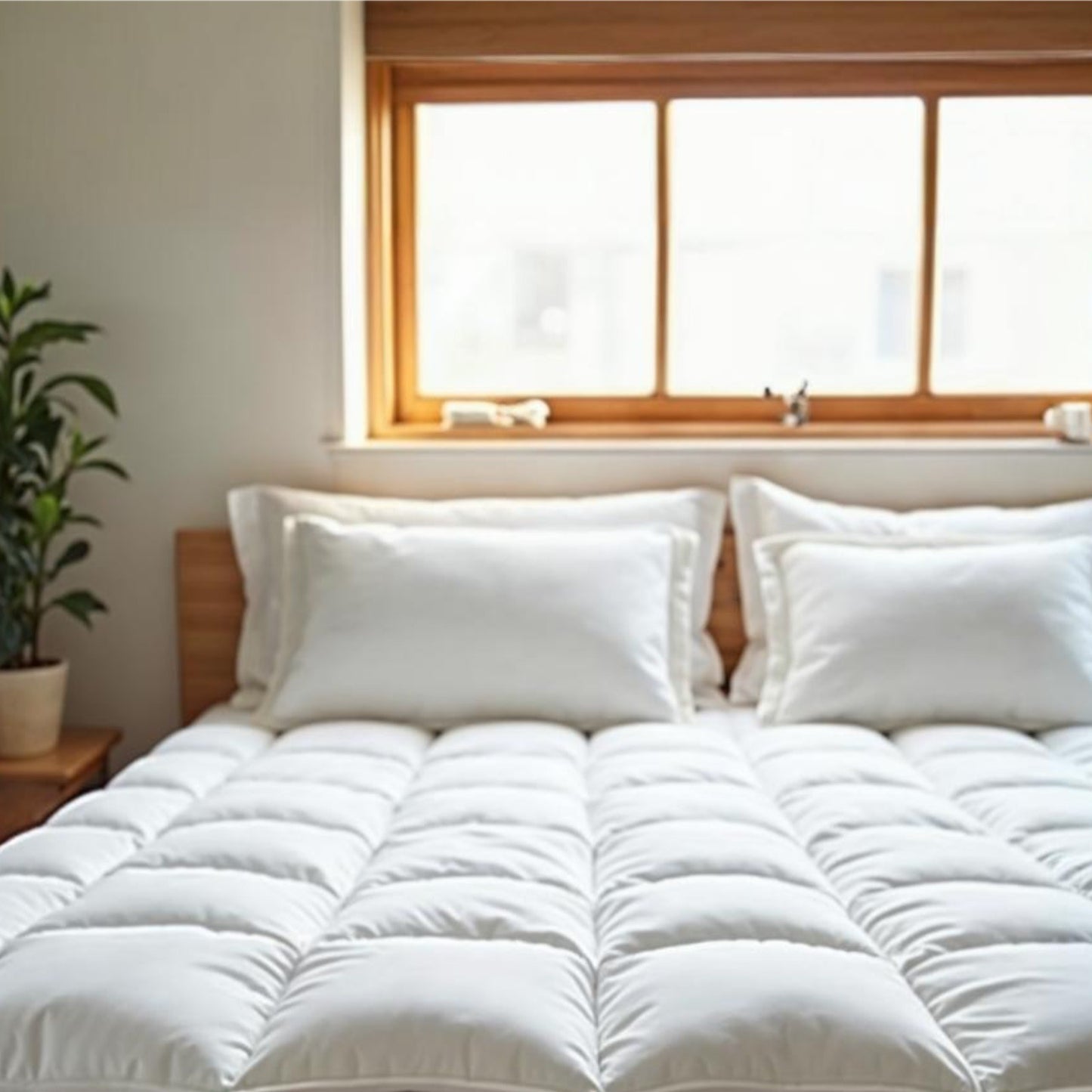 Goose Filled Mattress Topper (1800GSM)