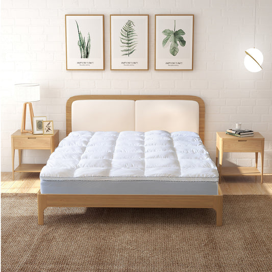 1000GSM Bamboo-Blend Mattress Topper