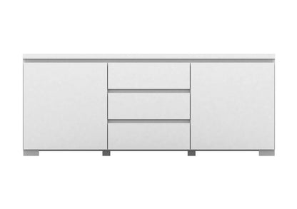 Elara High Gloss Buffet Unit - White