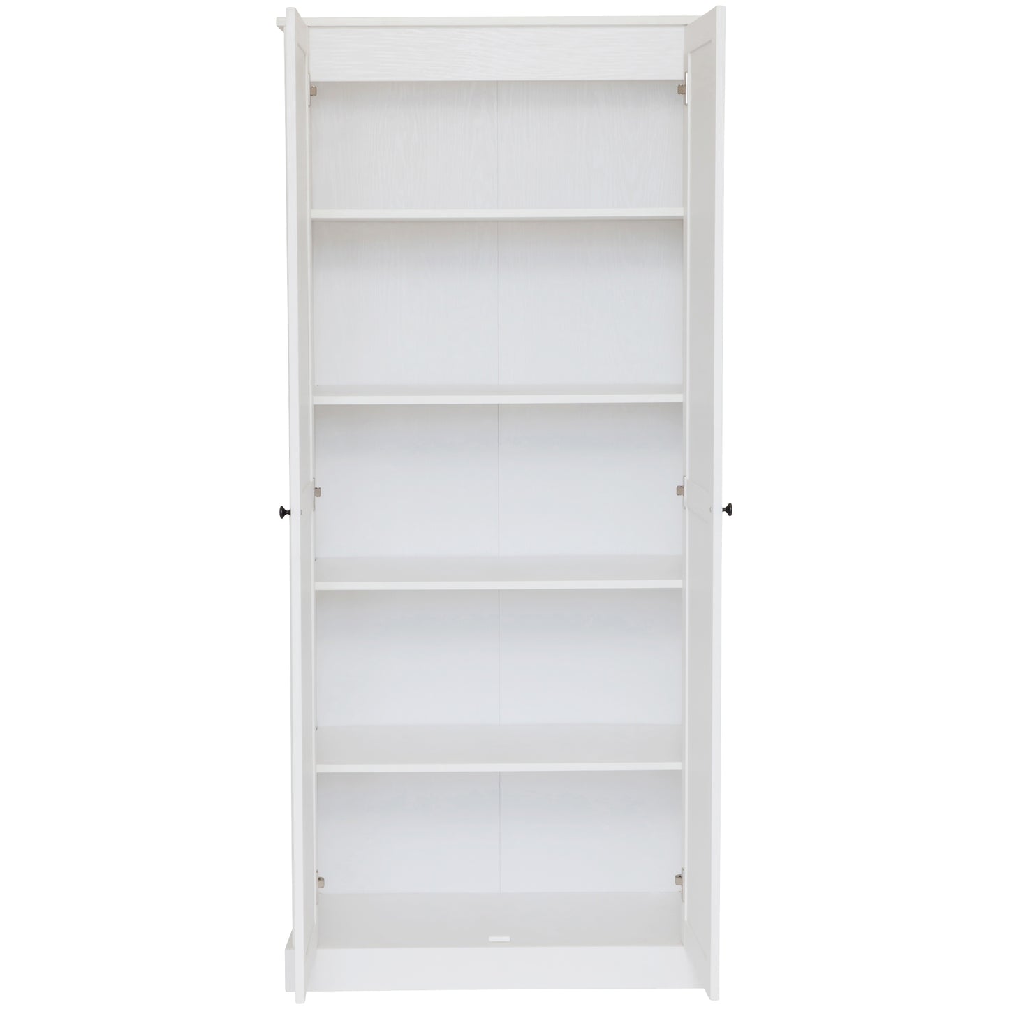 Hamptons 2 Door 5 Tier 80cm Cupboard