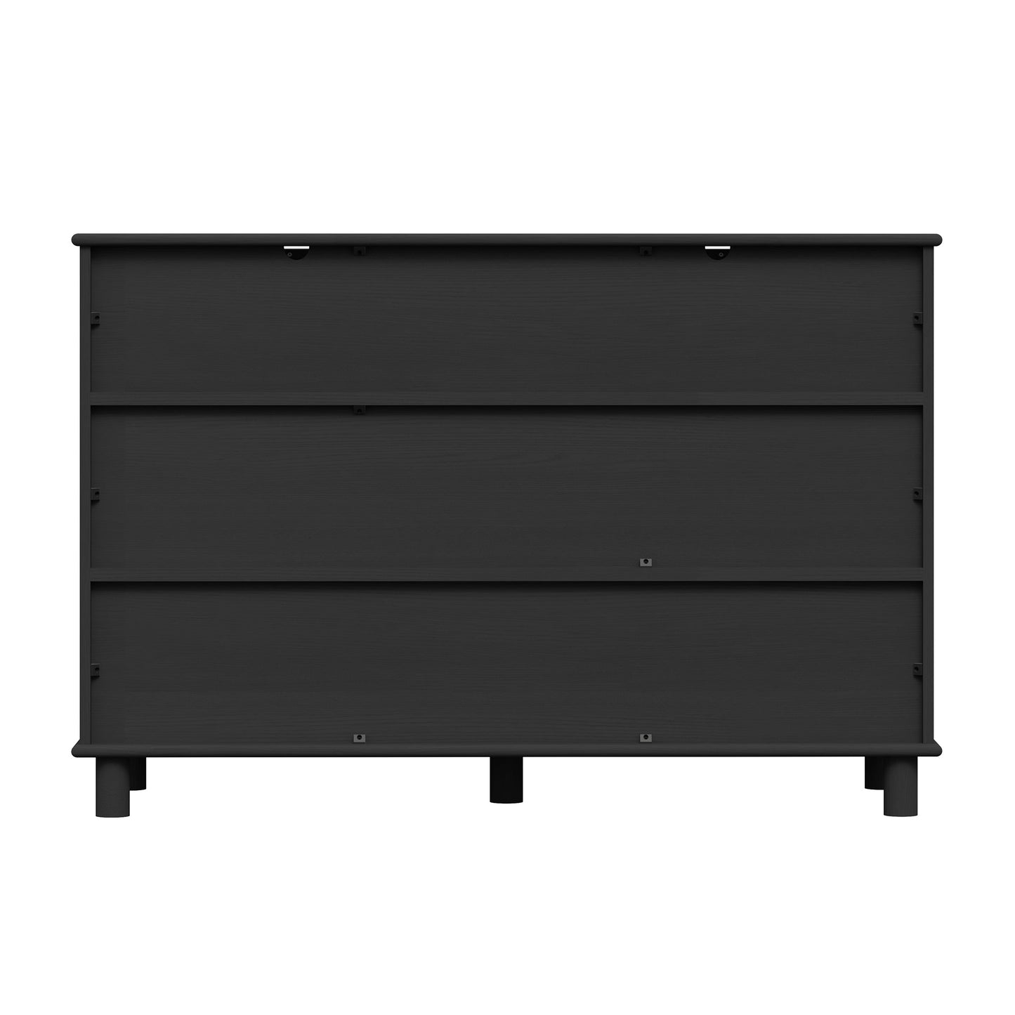 Sorrento 6 Drawer Chest - Black
