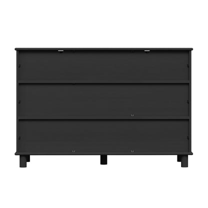 Sorrento 6 Drawer Chest - Black