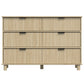 Sorrento 6 Drawer Chest - Oak
