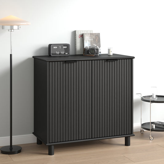 Sorrento 2 Door Sideboard - Black