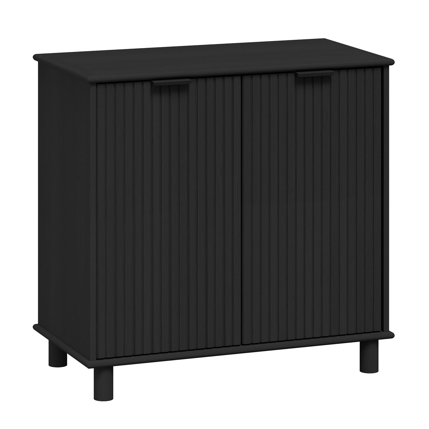 Sorrento 2 Door Sideboard Cupboard - Black