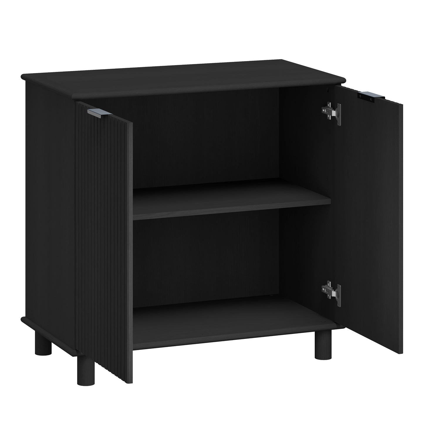 Sorrento 2 Door Sideboard Cupboard - Black