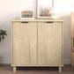 Sorrento 2 Door Sideboard Cupboard - Oak