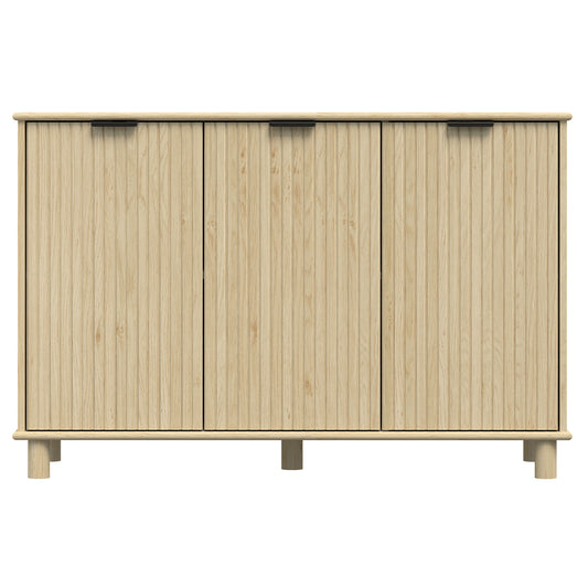 Sorrento 3 Door Sideboard Cupboard - Oak