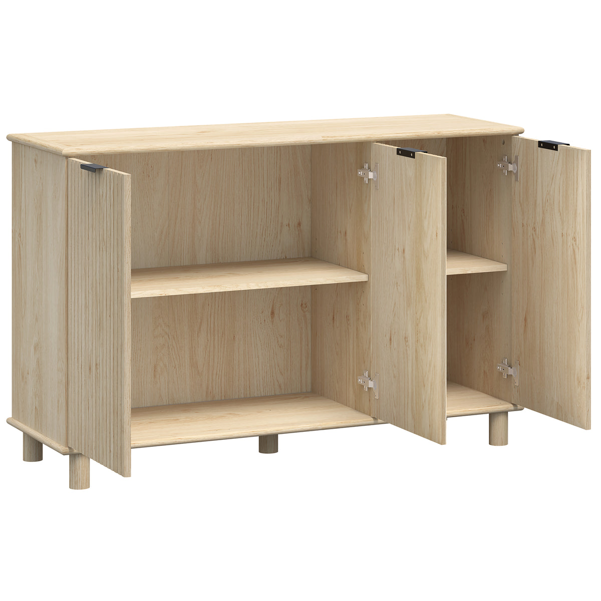 Sorrento 3 Door Sideboard - Oak
