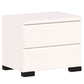 Elara 2 Drawer Bedside - White