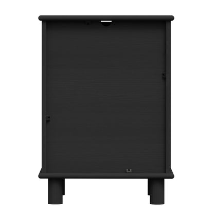 Sorrento Bedside Table - Black