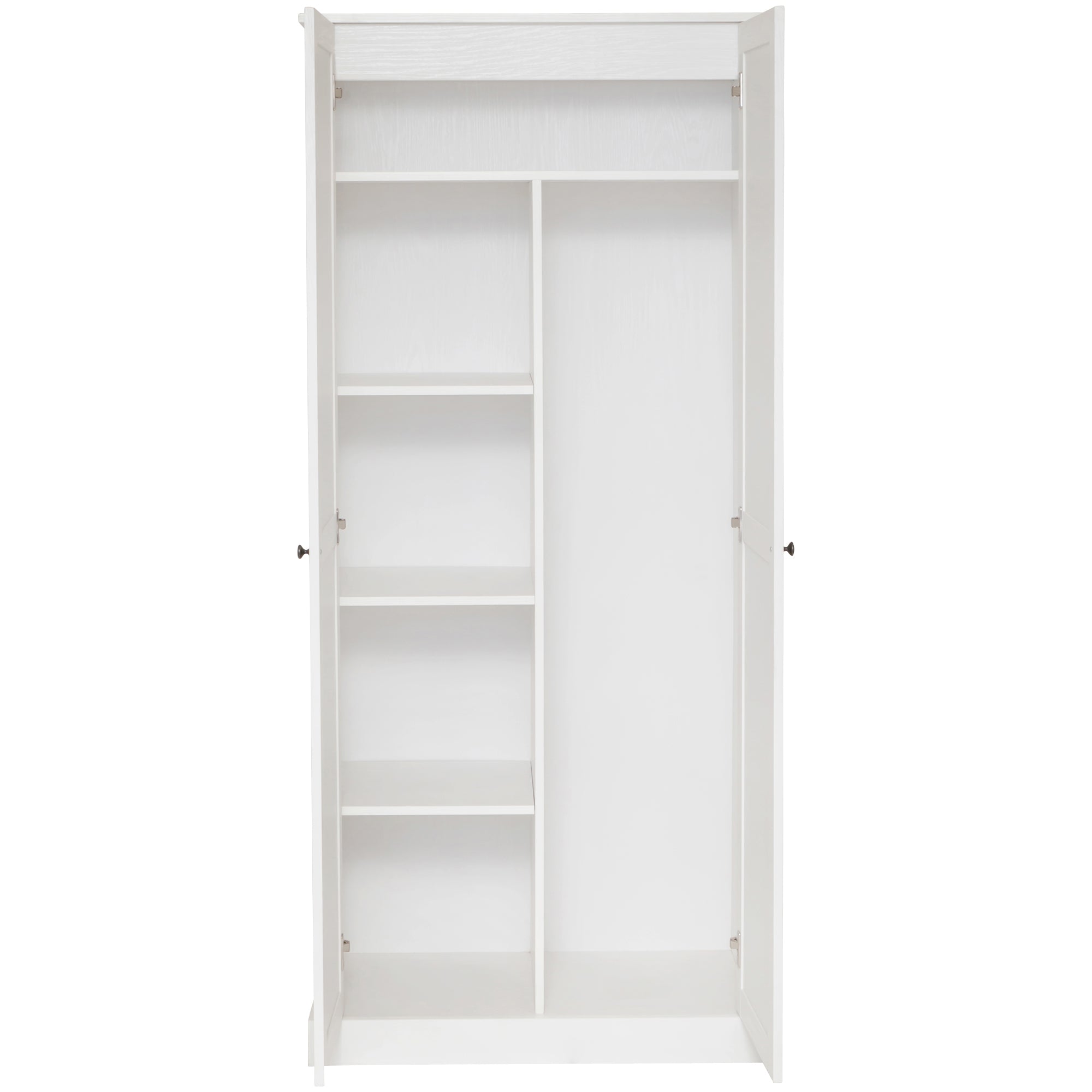 Hamptons Cupboard 2 Door Broom 80cm