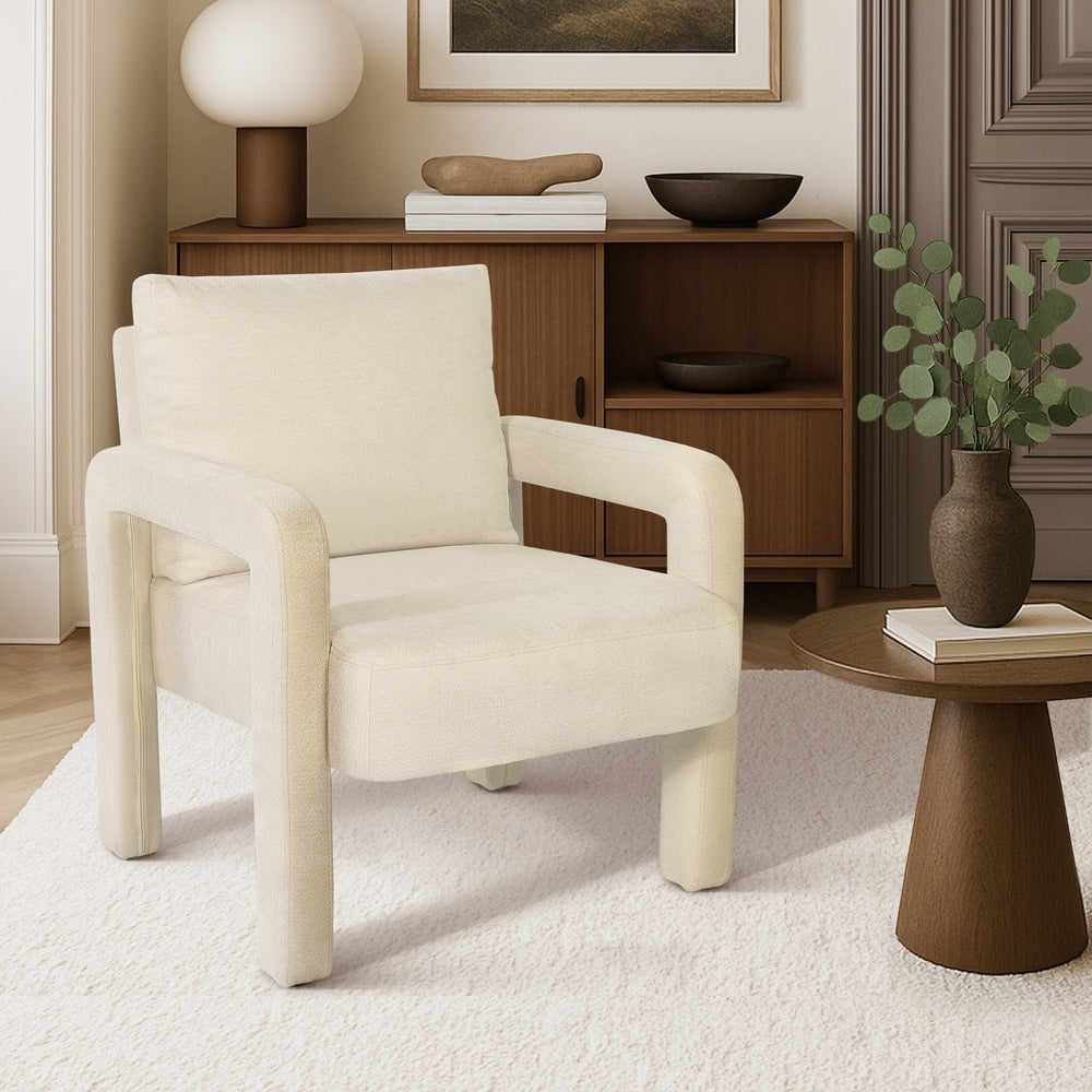 Maine Velvet Armchair