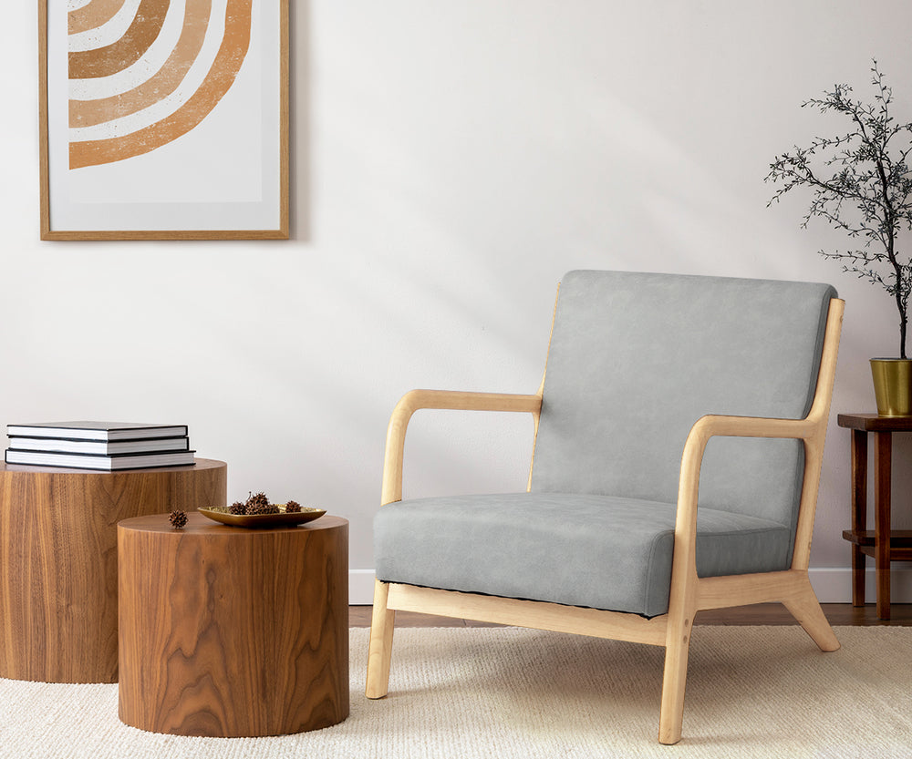 Camden Armchair Light Grey