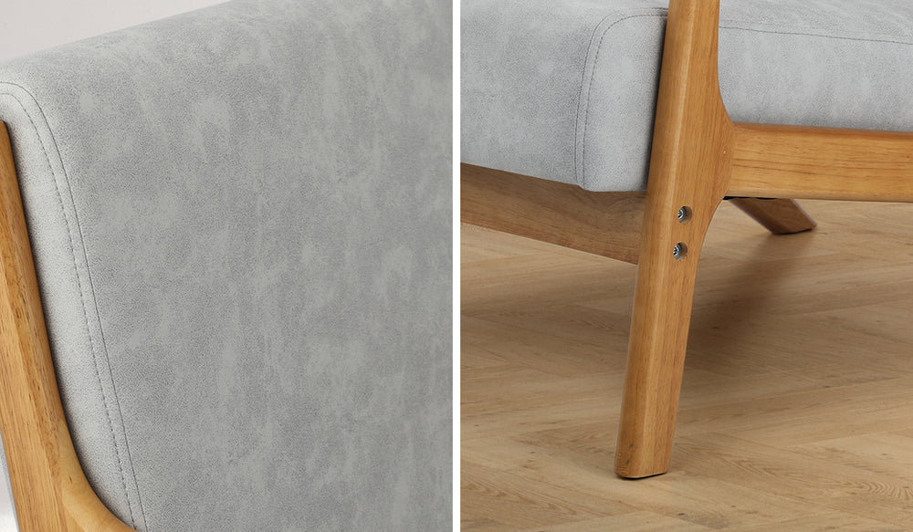 Camden Armchair Light Grey