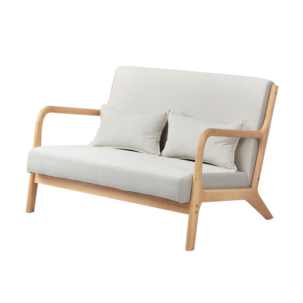 Camden 2 Seater Lounge Beige