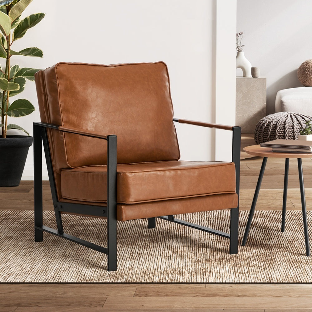 Ivy Armchair Brown