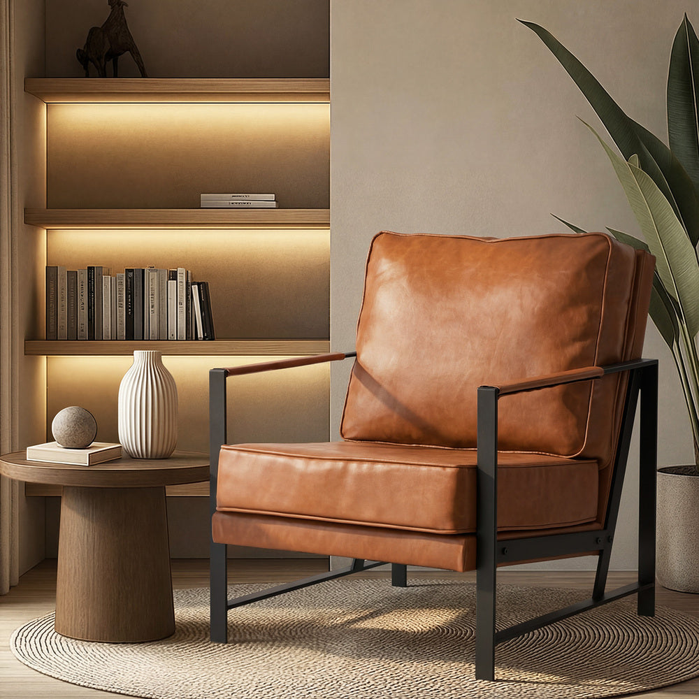 Ivy Armchair Brown