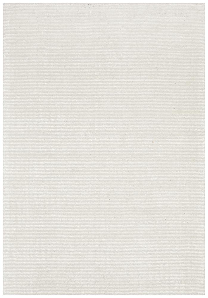 Allure Ivory Cotton Rayon Rug 400 x 300 CM
