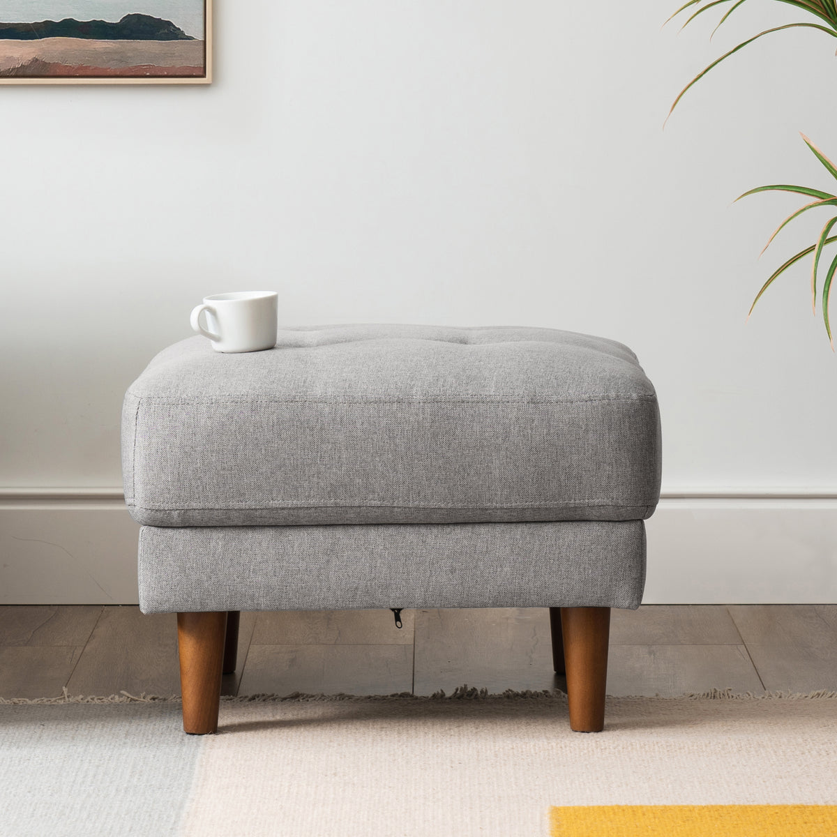 Adair Mid Century Ottoman