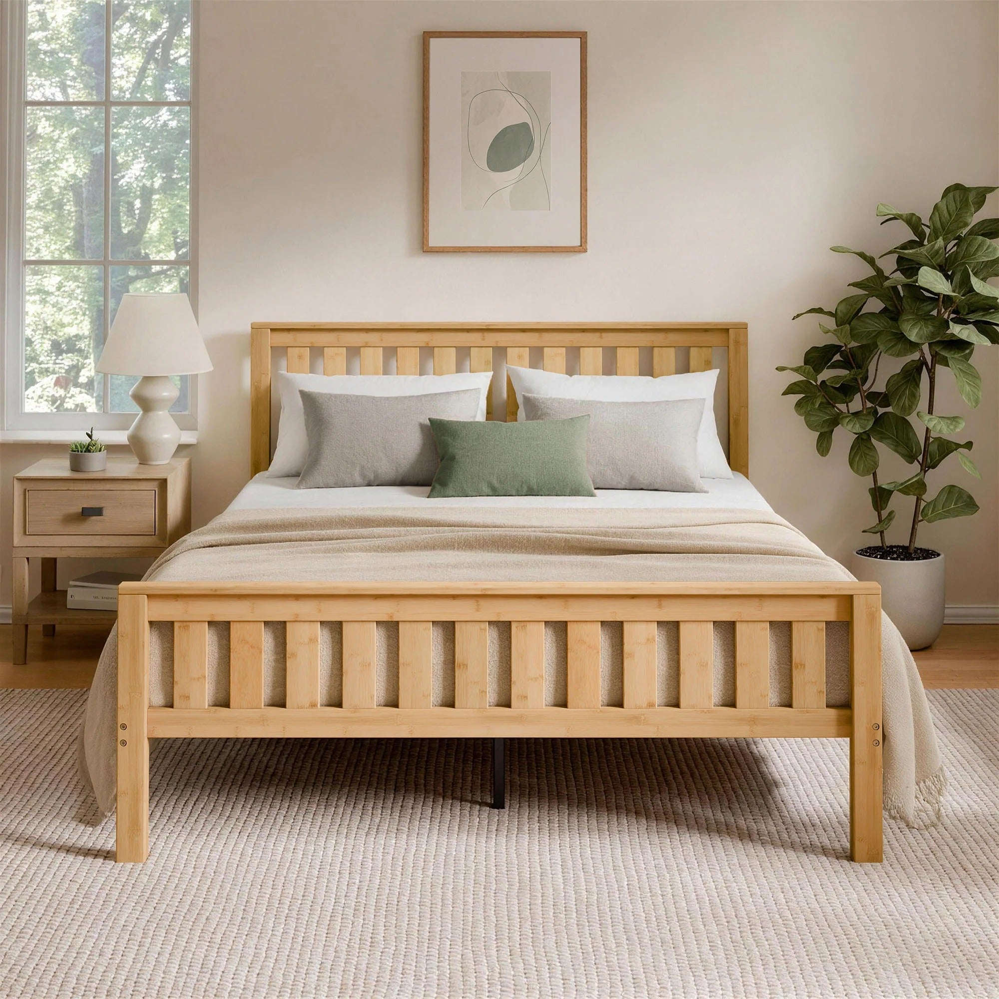 Alexia Bamboo Bed Frame