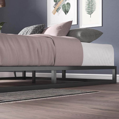 Joseph Metal Low Bed Base Black King